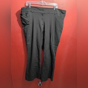 Lane Bryant Classic Black Trousers